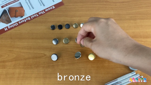 Amazon.com: Alritz 120 Set Leather Snap Fasteners Kit, 12.5mm